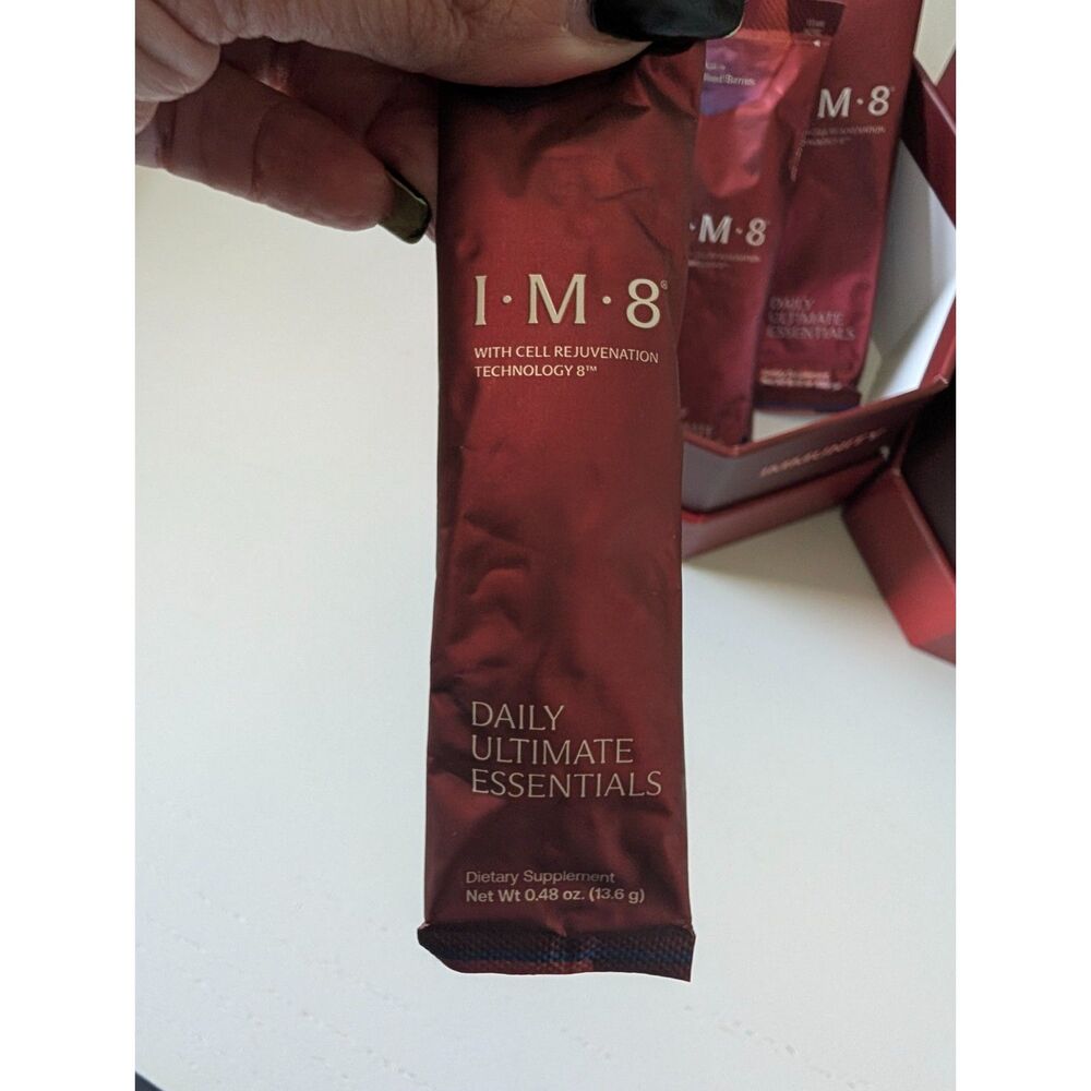 IM8 Daily Ultimate Essentials + Longevity 7-Day Sachets + Shaker Cup